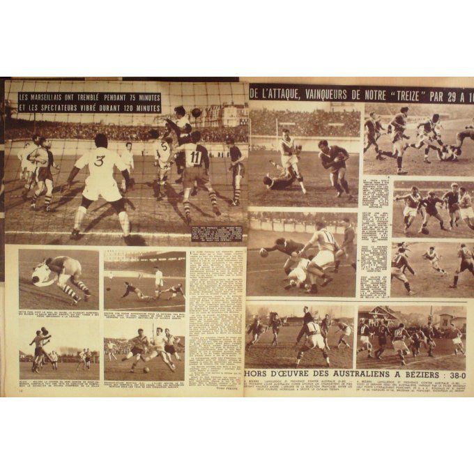Miroir Sprint 1949 #  136 10 Jan Stock  Escudie Dauthuille Ville Main Belloise Forte