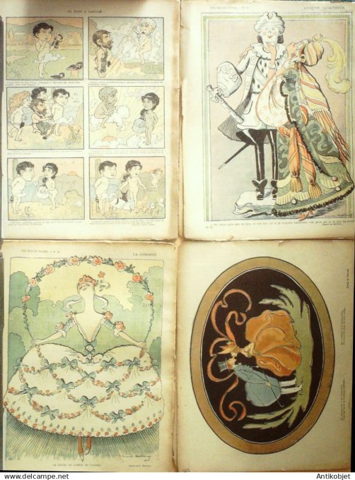 Le Rire 1900 lot 4 revues Leandre MetivNebasie Grandjouan Leandre Riezeret