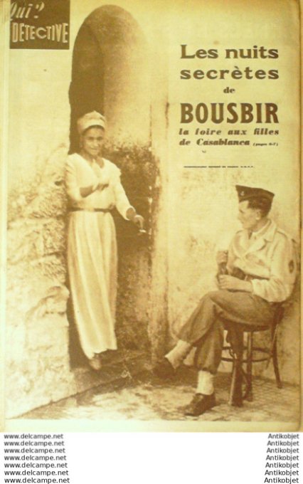 Détective 1954 # 420 Ajaccio Prahecq St-Cere Merignac Lavit-De-Lomagne