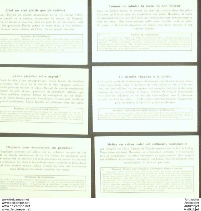 Chromo Liebig Sang 1241 L'Architecture sicilienne (1930)