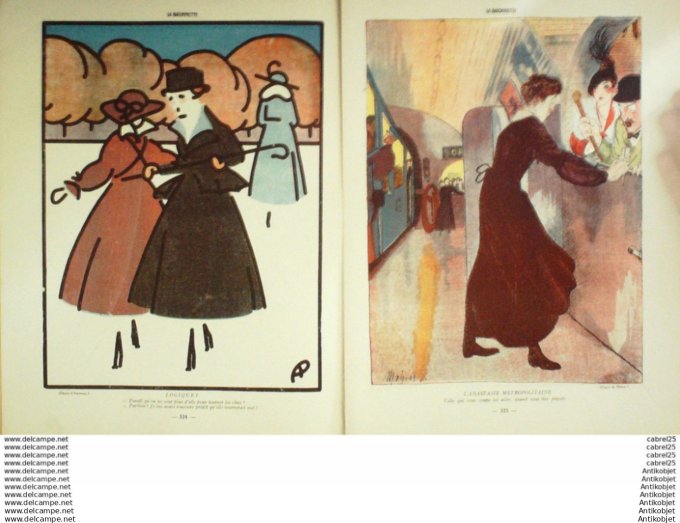 La Baionnette 1915 # 021 (Les Remplacantes) Touraine Gastyne Barcet Foy