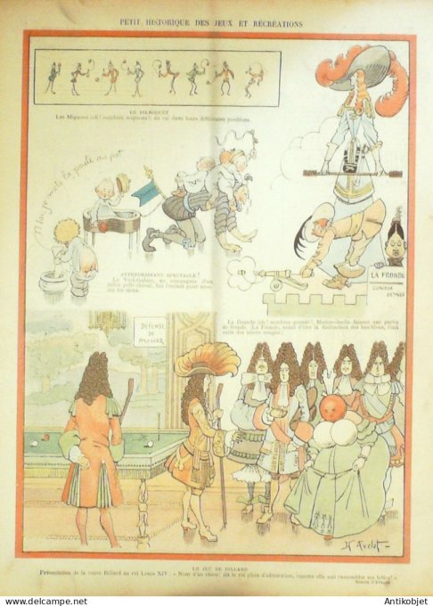 Le Rire 1904-04- 9 #  62 Journal humoristique Ed.Originale Bouteille d'encre de Chine