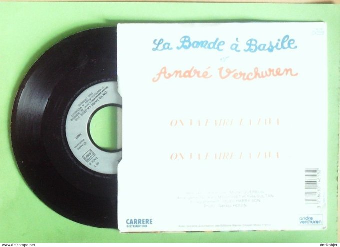 Verchuren André La vande à  Basile 45 SP On va faire la java 1989