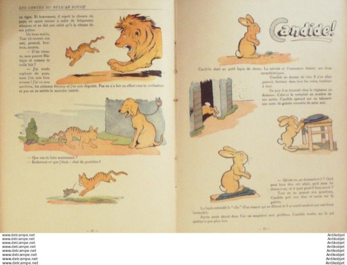 Rabier Benjamin Les Contes du Pelican rouge (Tallandier) Eo 1928