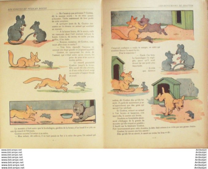 Rabier Benjamin Les Contes du Pelican rouge (Tallandier) Eo 1928