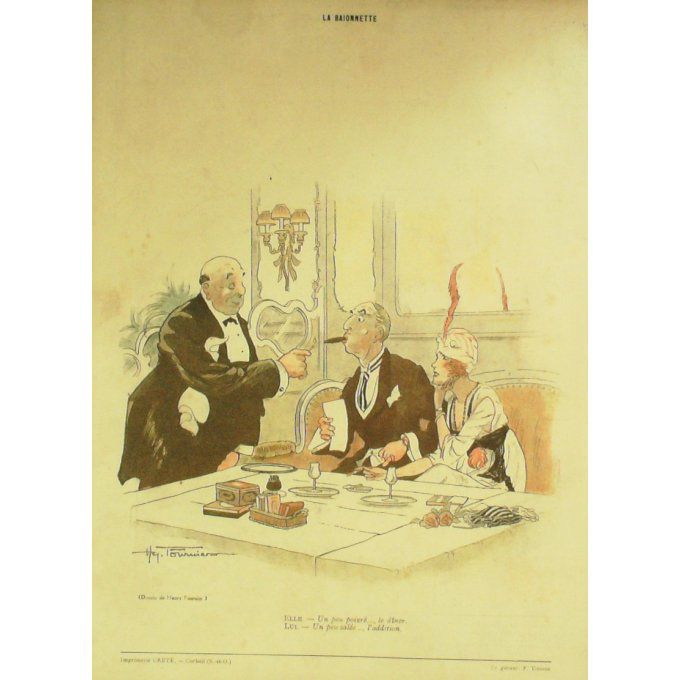 La Baïonnette 1918 n°138 (Restaurants de guerre) KERN GASTYNE MONTASSIER GILES ORDNER