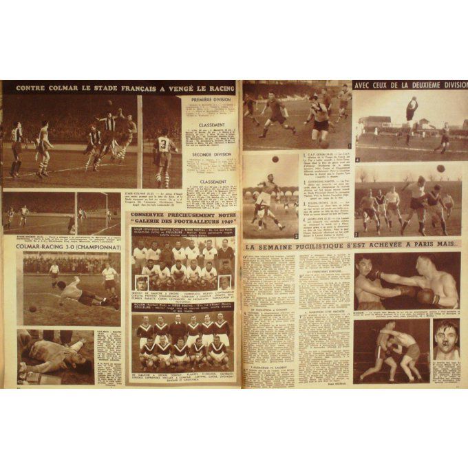 Miroir Sprint 1949 #  138 24 Jan Oreil Ler Lacroix Schmidt Carra Ra France/Australie