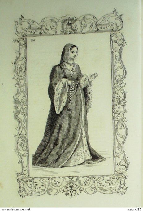 Dame noble pieuse 1859