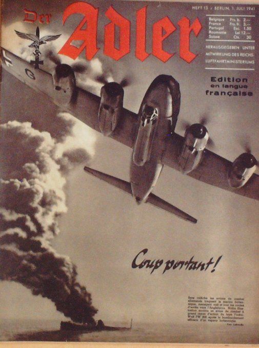 Revue Der Adler Ww2 1941 # 13