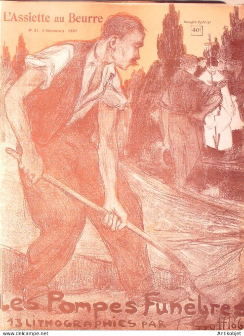 L'Assiette au beurre 1901 #  31 Les pompes funèbres Gottlob