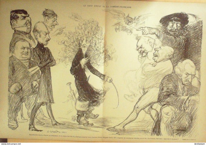 Le Rire 1901-10-26 # 364 Journal humoristique Ed.Originale M.Clovis Hugues