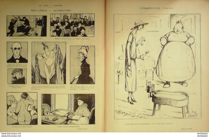 Le Rire 1922-08-26 # 186 Journal humoristique Ed.Originale Vieille garde