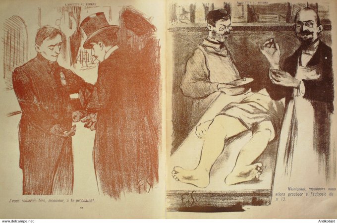 L'Assiette au beurre 1901 #  31 Les pompes funèbres Gottlob