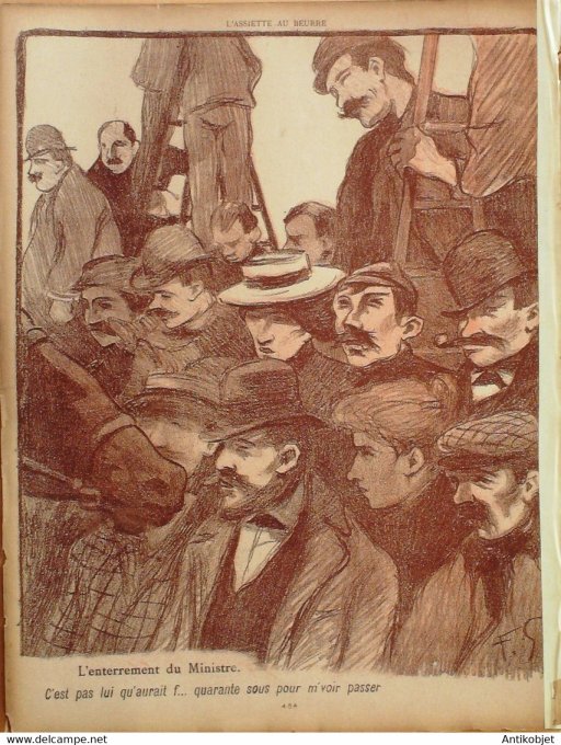 L'Assiette au beurre 1901 #  31 Les pompes funèbres Gottlob