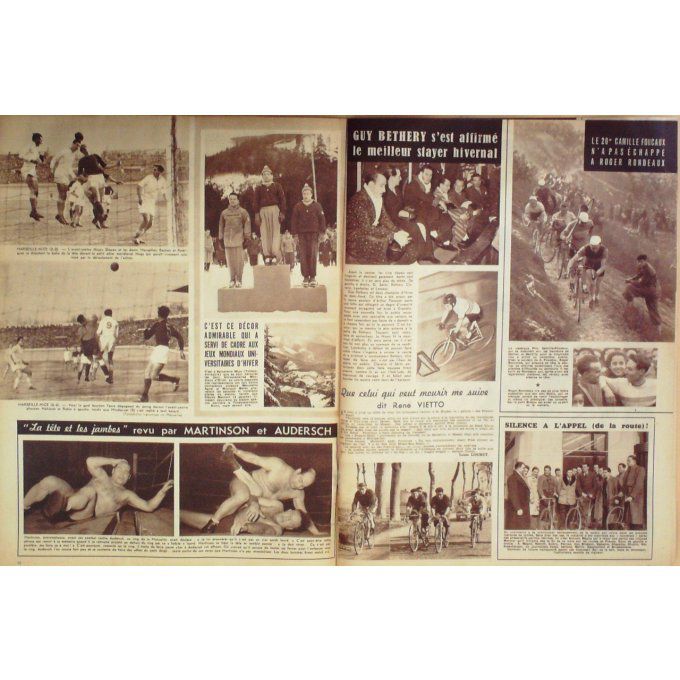 Miroir Sprint 1949 n° 140 7/2 STOCK ESCUDIE CHAMBRAUD OLEK CHARRON KRAWSZICK