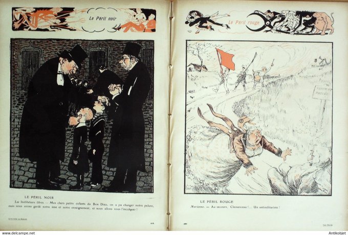 L'Assiette au beurre 1908 # 394 Les Périls Crésus