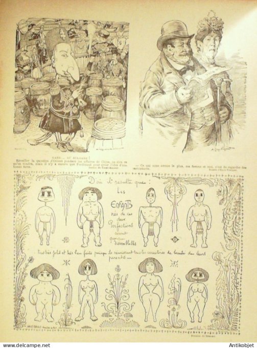 Le Rire 1900-10-20 # 311 Journal humoristique Ed.Originale Georges 1er Lepold