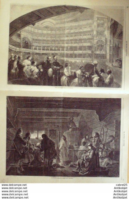 Le Monde illustré 1862 n°277 Mexique Rio-Atoyac Vichy (01) Russie Moscou