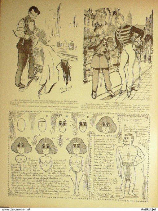 Le Rire 1900-10-20 # 311 Journal humoristique Ed.Originale Georges 1er Lepold
