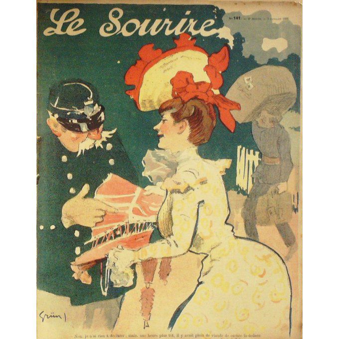 Le Sourire 1902 n°141 GRUN HUARD ROUBILLE CADEL LAUNAY DOCQUOIS