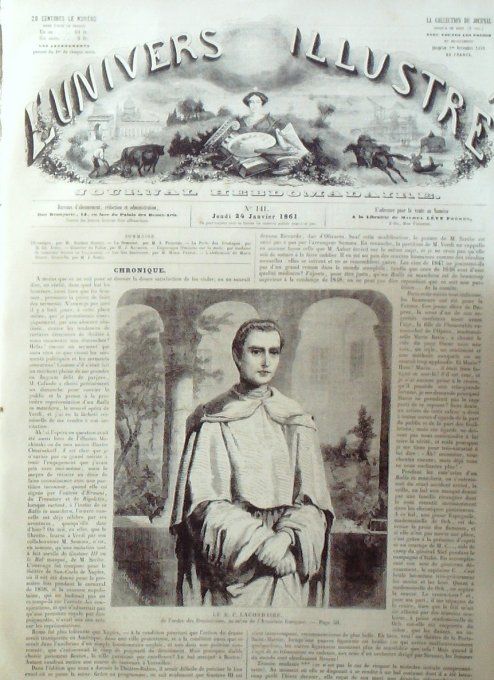 L'Univers illustré 1861 # 141 Marie-Stuart Grèce Corfou ïles Ioniennes