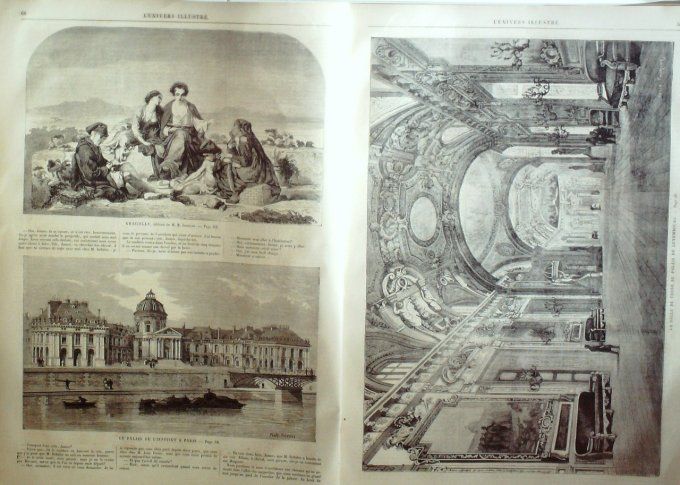 L'Univers illustré 1861 # 141 Marie-Stuart Grèce Corfou ïles Ioniennes