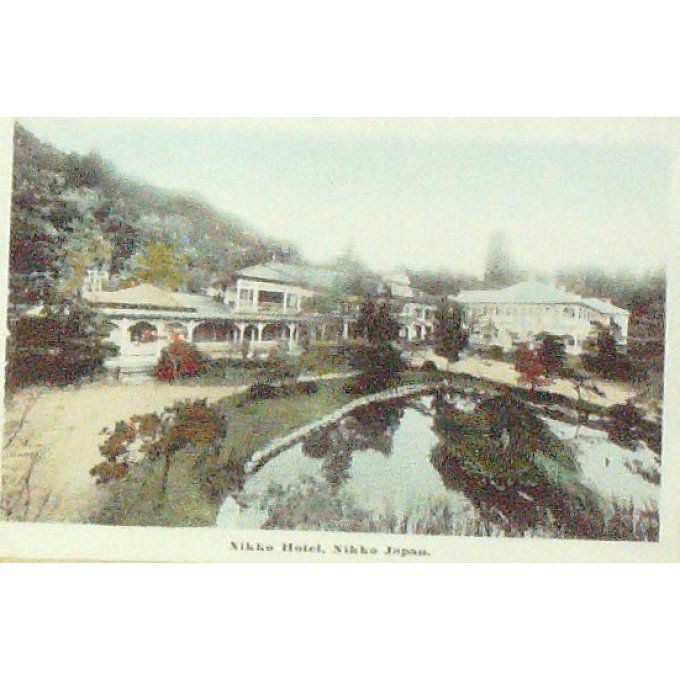 Cpa Japon Nikko Hôtel 1909