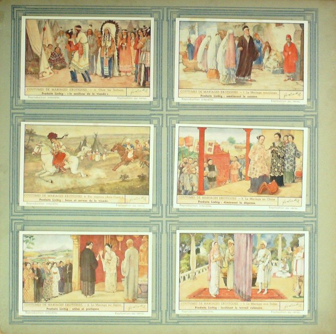 Coutumes De Mariages Exotiques 1938