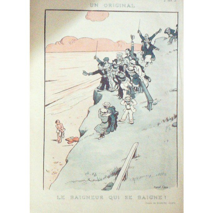 CAPY-LE BAIGNEUR en BAIGNADE-1826