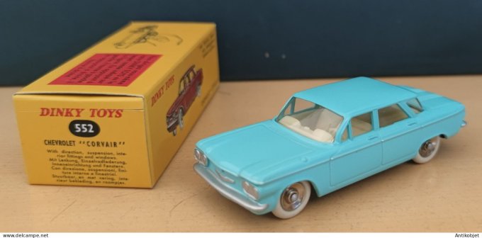 Chevrolet Corvair Bleue Dinky Toys Atlas 1:43