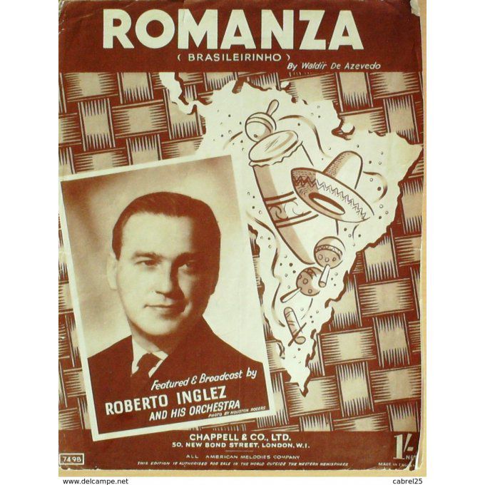 Inglez Roberto Romanza 1950