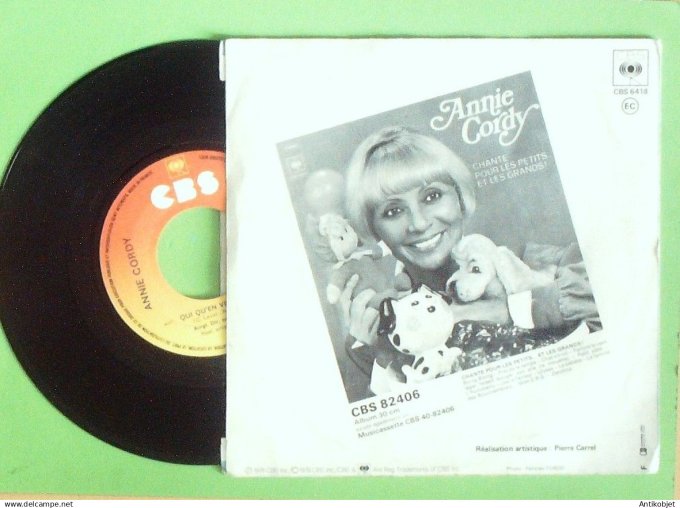 Cordy Annie 45T SP Qui qu'en veut 1978