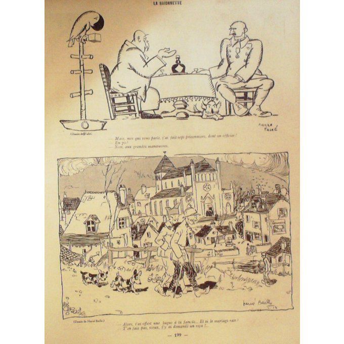 La Baïonnette 1918 n°143 (Tous les goûts) BOGILAS BAILLE NAM CONTEL FOURNIER