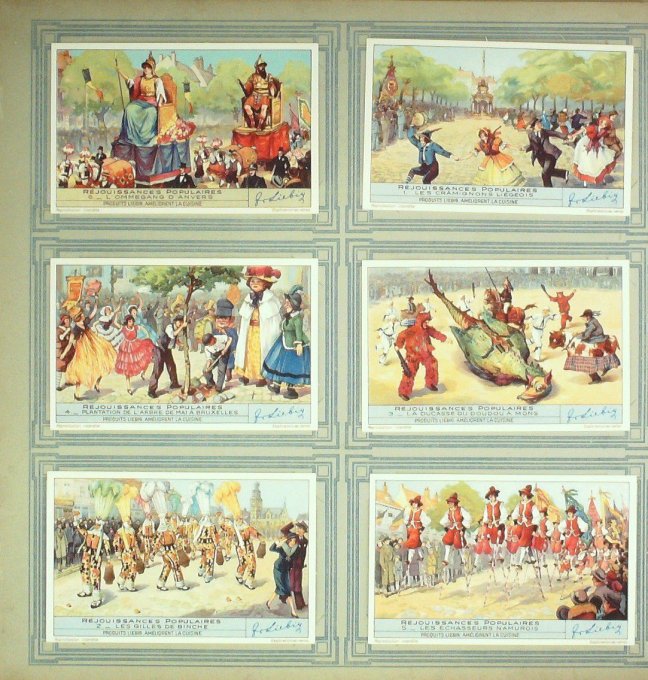 Rejouissances Populaires En Belgique 1939