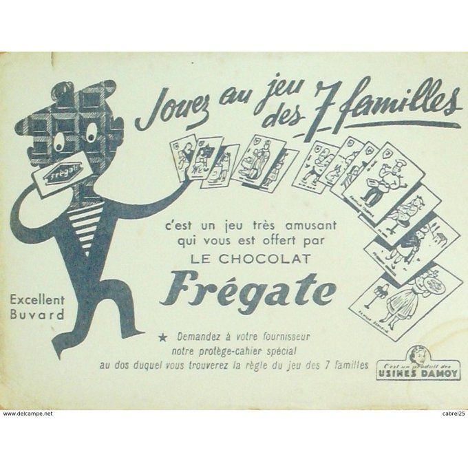 Buvard FREGATE Chocolat