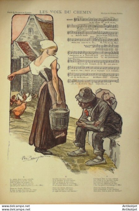 Gil Blas 1898 n°02 Auguste GERMAIN EUGENE SUTTER Maurice de SONNIER