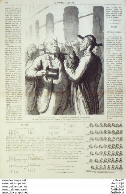 Le Monde illustré 1867 n°531 Paris Expo Souverains Russie Bois De Boulogne Pays-Bas Métairies