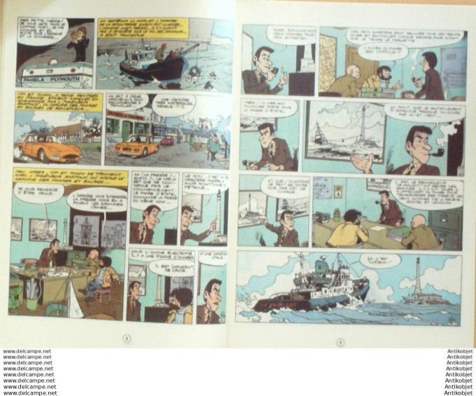 Tif et Tondu le Roc maudit # 18 (Dupuis) 1972