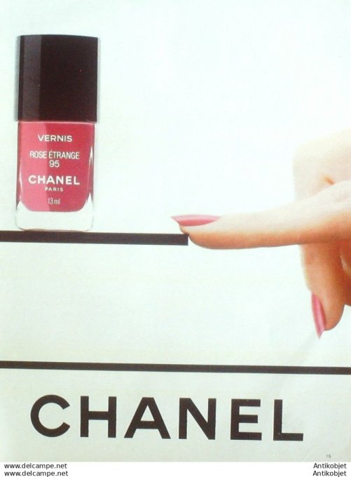 Publicite Cosmetique Vernis 1997
