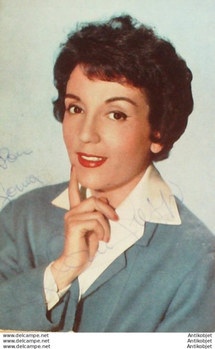 Lasso Gloria (Photo Imprimée Pub Studio) 1960 "Dédicacée"