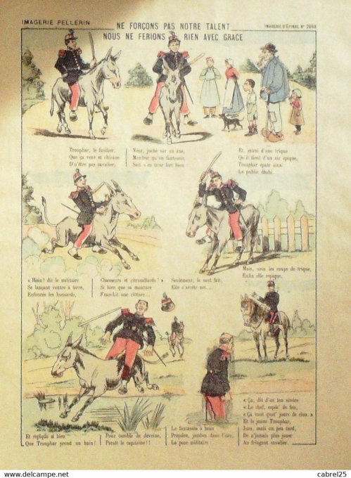 Ne Forcons Pas Notre Talent Ne Prenons Rien Avec Grace (Pellerin d'epinal)