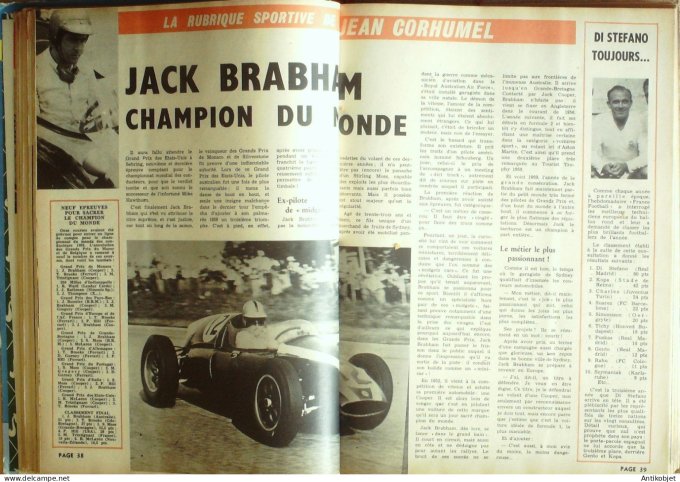 Album Spirou 75 Dupuis (n°1134-1144) 1960 (07-01 au 17-03) Eo complet