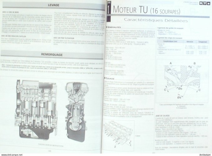 Revue Tech. Automobile 2003 n°663 Citroen Saxo 8 & 16 soupapes