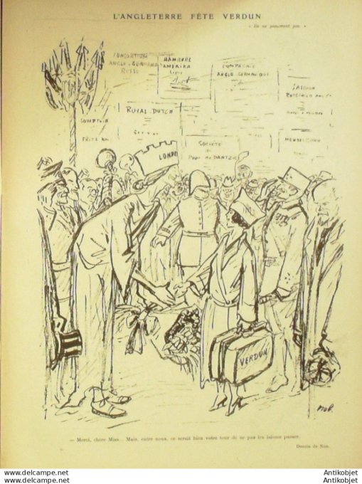 Le Rire 1922-06-17 # 176 Journal humoristique Ed.Originale Verdun