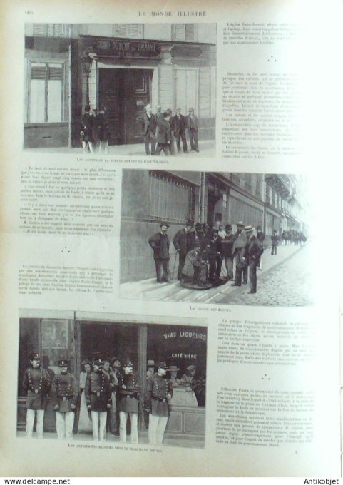 Le Monde illustré 1899 n°2213 Rennes (35) Dreyfus Van Dyck