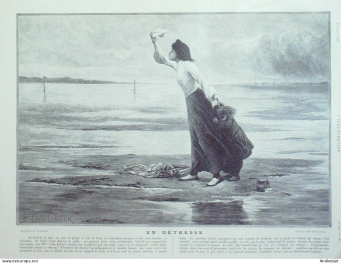 L'illustration 1905 n°3259 Edouard VII Suède Stockholm Tromsda Lapons île de Wight Cowes Cuirassé Ma