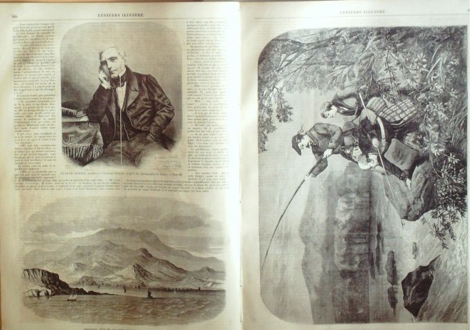 L'Univers illustré 1861 # 145 Munich serfs Russes Pays-Bas Thiel Hélène Vaillant