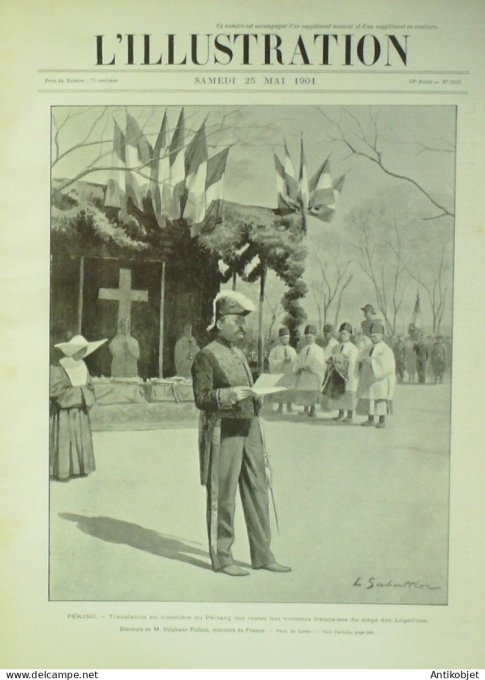 L'illustration 1901 n°3038 Italie Pompéi Chine chefs boxeurs Orléans (4) Jeanne d'Arc