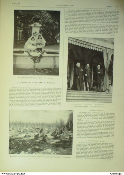 L'illustration 1901 n°3038 Italie Pompéi Chine chefs boxeurs Orléans (4) Jeanne d'Arc