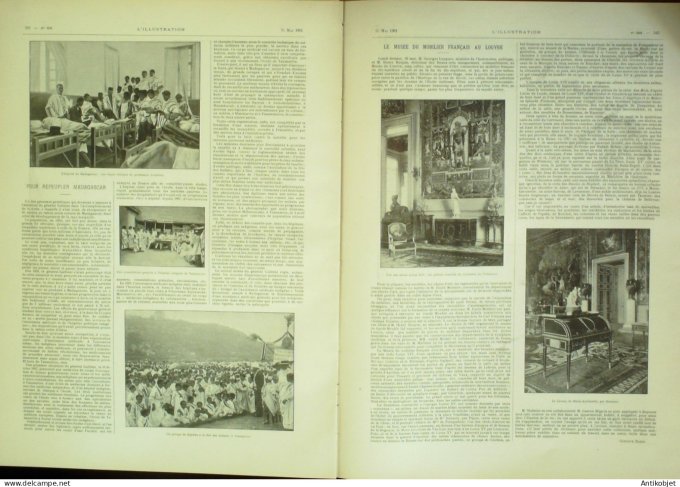 L'illustration 1901 n°3038 Italie Pompéi Chine chefs boxeurs Orléans (4) Jeanne d'Arc
